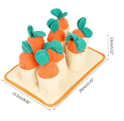 Pet Dog Snuffle Toy Interactive Training Plush