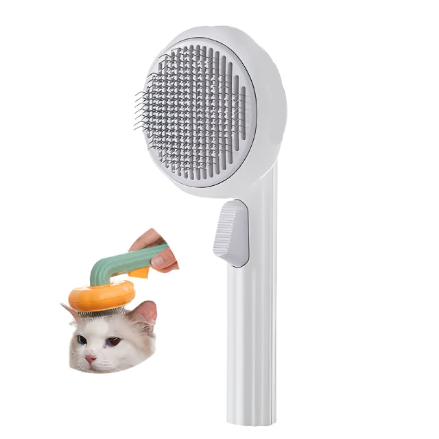 Self Cleaning Pumpkin Pet Slicker Brush