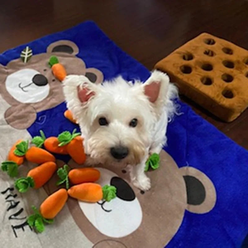 Pet Dog Snuffle Toy Interactive Training Plush